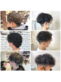 メンズパーマ×六反