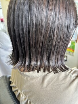 ピックアップ(Pick UP) ラベージュカラー　ブリーチなし　透明感カラー