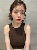 ショートボブ／ボブ/パーマ/ヘアアレンジ