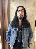 メンズロングパーマ