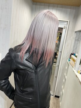 オアフ(Oahu) ホワイト×ピンク