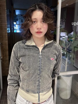 ツナグ(tsunagu) wavy hair