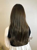 ジーナ 船橋(Zina) 髪質改善*ロングレイヤーグレーベージュ*美髪【Zina船橋】