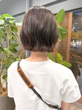 ノエ トトン(noe tton) ホワイトグレージュ/デジタルパーマ/チェリーブラウン/名駅u19