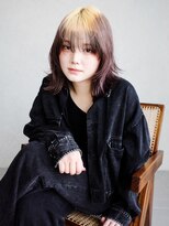 アルバム 渋谷パルコ(ALBUM) ミディアムおくれ毛顔周りレイヤー韓国ヘア_F40307