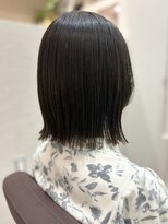 シュク 高円寺(SYUK)&nbsp;ショート/ボブ/艶カラー/オリーブグレージュ【植木】高円寺