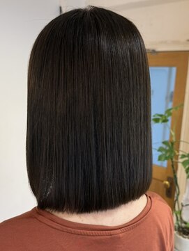 ミンティング(MINTing) 髪質改善ストレートパーマ/ボブ/透明感カラー/グレージュ