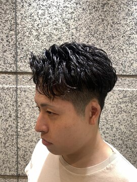 ヘアモード キクチ 銀座店 銀座　バックパーマスタイル