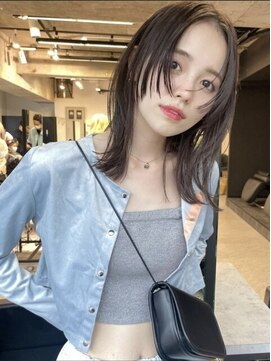 ペレ 梅田(PELE) ミディアムヘア/デザインカラー/フェイスフレーミング/梅田