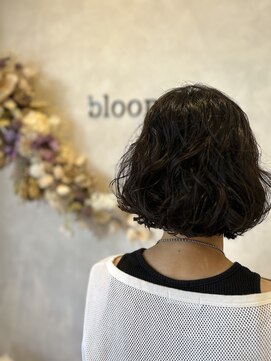 ブルーム(bloom) ミニボブニュアンスパーマ！