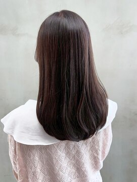 アイティーバイアルバム 藤沢店(IT by ALBUM) ココアベージュ小顔グレージュ韓国ヘア顔周りレイヤー_ba563052