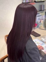 ジアン バイ ミルボン 西宮ガーデンズプラス(GIEN by milbon)&nbsp;ワインレッド艶カラー赤髪