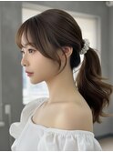 新小岩/レイヤーカット/前髪カット/顔周り/ボブ/髪質改善/韓国