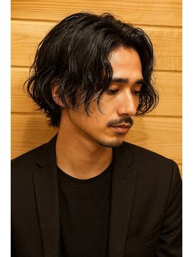 スパイラル色気パーマ