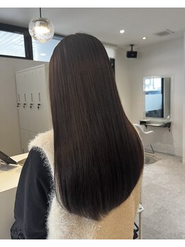 地毛風カラー/ブラックブラウン♪