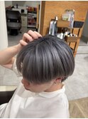 【渡邊】透明感抜群シルバーグレー