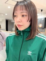 ラッキーヘア 加古川(Lucky Hair)&nbsp;顔周りデザインでトレンドヘア【シン】【ラッキーヘア加古川】