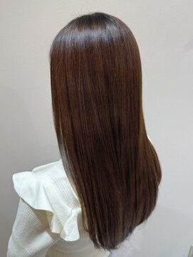 ルバートギンザ(rubato ginza) 水素トリートメント艶カラーオレンジブラウン☆