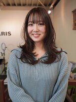 ヒカリス 東三国(HIKARIS)&nbsp;ハッシュカット/レイヤーカット/顔周りレイヤー/ロングウルフ