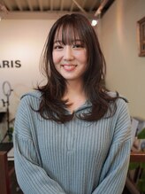 ヒカリス 東三国(HIKARIS)&nbsp;ハッシュカット/レイヤーカット/顔周りレイヤー/ロングウルフ