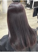 ブリーチ無し髪質改善カラー
