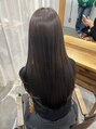 アンジュ ヘアー(Ange hair)&nbsp;赤みを抑えたオリーブ少なめのベージュカラー
