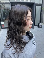 ココ 原宿(KOKO) 顔周りレイヤーカットイメチェンウルフカットピンクベージュ