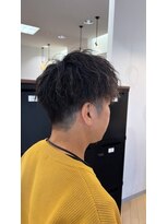 ユニ バイ マグ 長野店(Uni.by Mag) メンズマッシュツイストスパイラルパーマ