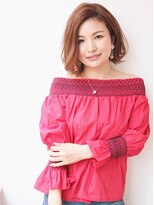 リブ(Live)&nbsp;ニュアンスストカールのボブ 久米川