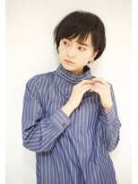 レンジシアオヤマ(RENJISHI AOYAMA) 黒髪　ナチュラルショート