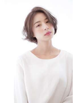 ラフ 八乙女(Rough) クラゲヘアー/小顔に見せるヘア/ココアベージュ/ショート/八乙女