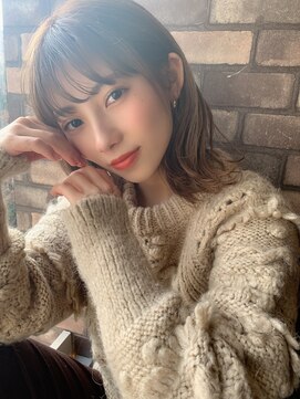 アールサロンサカエ(Rr SALON SAKAE) 外ハネミディアム☆AMU