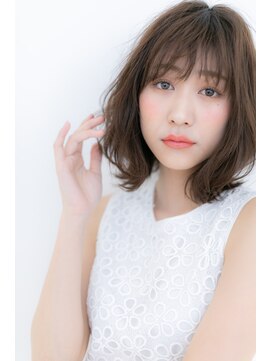 カバーヘア ブリス 上尾西口店(COVER HAIR bliss) 大人可愛いオンブレウェーブパーマ*ネオウルフY上尾20代30代40代