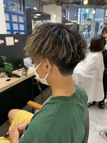 ジーニー 横浜(giinii)&nbsp;刈り上げマッシュ-スパイラルパーマ