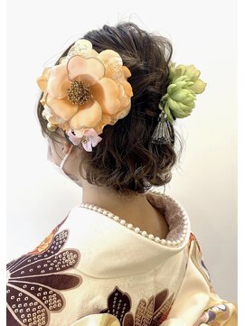 クレドガーデン 西新井店(CRED GARDEN) 成人式 卒業式 振袖 袴 ヘアセット/ショートアレンジ/西新井f