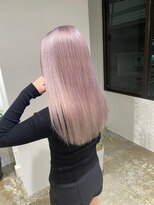 メリー オオサカ(Merly Osaka)&nbsp;ハイトーンで艶々ダブルカラー_シャインピンクカラー_