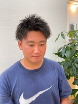 オーリーヘアー(Olliy hair)&nbsp;ツイストスパイラル　ツーブロックマッシュ　30代40代50代