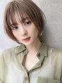 エニ 自由が丘(ENi)&nbsp;[ボブ/ショートカット/ショート/ボブ/白髪ぼかし/カット/カラー]