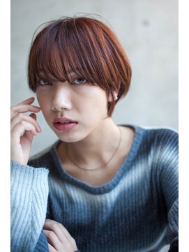 アッシュ 池袋店(Ash) 20代30代40代『大人可愛い丸みショート』　　＃池袋駅