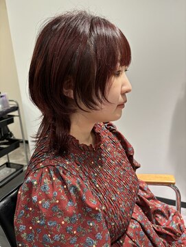 スミ(sumi) ウルフカット/長崎ウルフカット/ウルフヘア/20代30代40代◎岩田