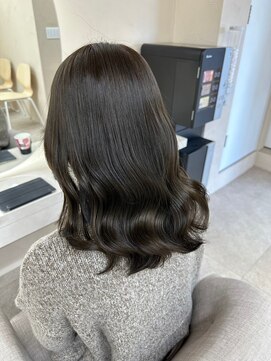 ドロシー 郡山桑野店(Dorothy) イメチェンハッシュカットフルバング似合わせレッドブラウン