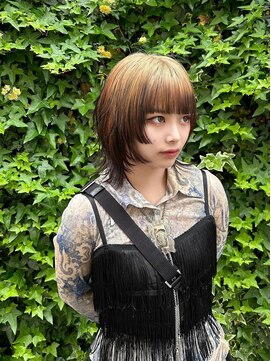 キイ 原宿 表参道(K.e.y) ルーツカラー／デザインカラー／姫ウルフ