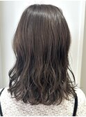 伸ばしかけボブパーマ♪