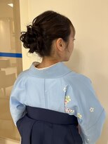ケンジ 平塚ラスカ店(KENJE)&nbsp;シニヨンアレンジ/結婚式アレンジ/お団子アレンジ