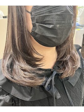 カフーヘアーターチ(Cafu hair Tachi) 顔まわりレイヤー