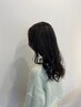 艶カラー（白髪染め可）＋トリートメント　9500円