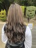 360度ハイライト＋カット＋カラー＋プレミアムTR　￥22000→16000