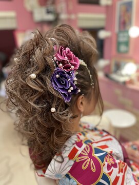 ヘアーサロン ラプンツェル(hair salon Rapunzel) ギャル*派手盛り髪