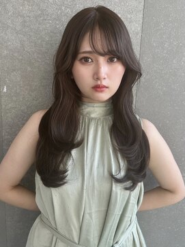 ロンドイディールバンダイ 新潟万代(Lond ideal) イメチェンワイドバング美髪ローレイヤーの韓国ヘア