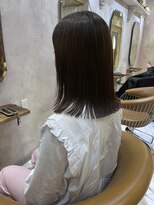 ロンドローズ 名古屋(Lond damaskRose)&nbsp;顔周り ボブ 韓国 レイヤー ダブルカラー 名駅 リタッチ 435